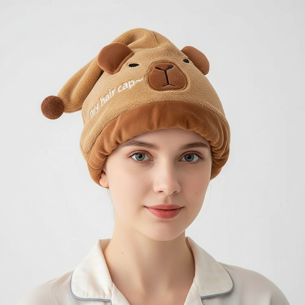 Soft Fleece Hair Cover - Cozy Hair Cap