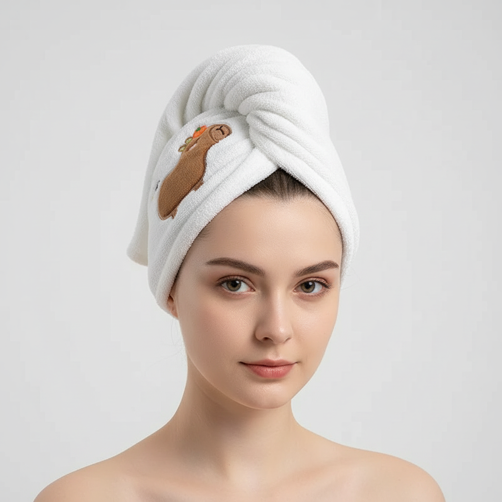 Soft Fleece Hair Cover - Cozy Hair Cap