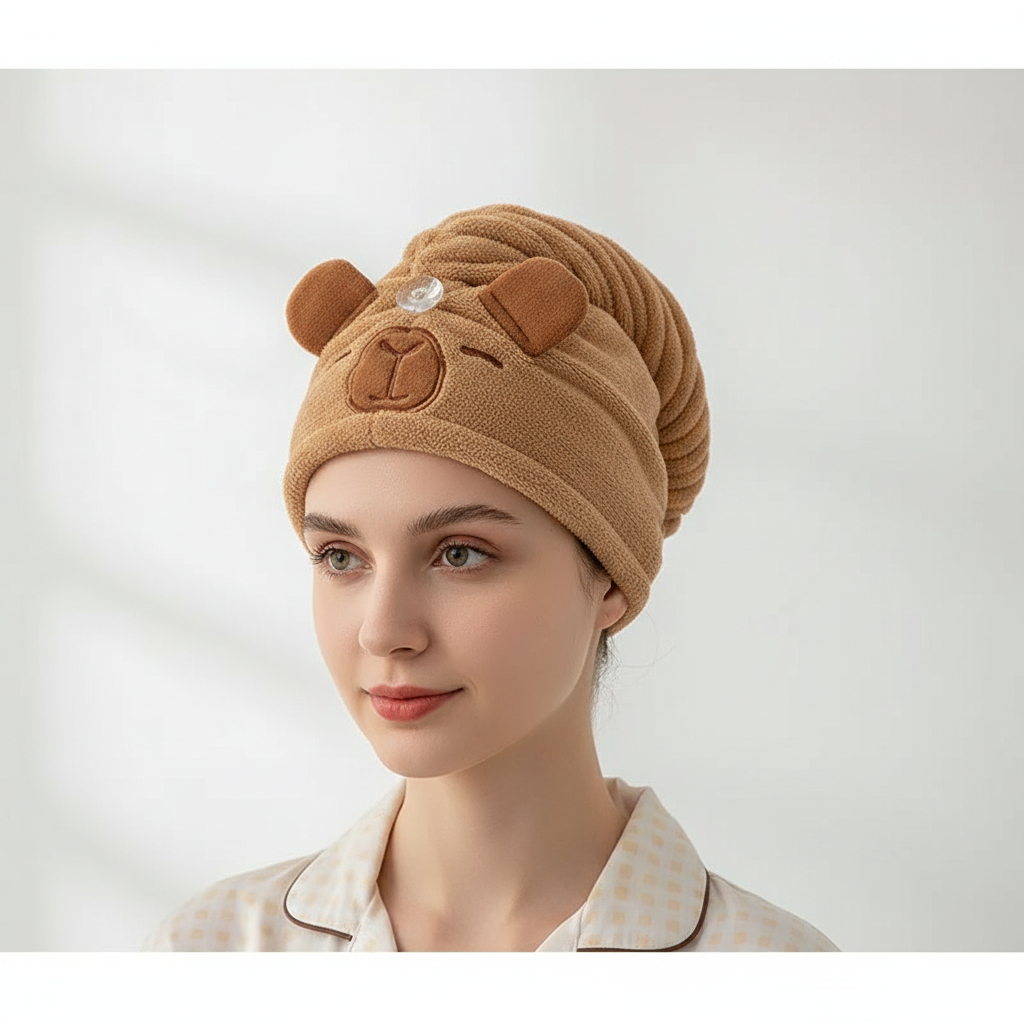 Soft Fleece Hair Cover - Cozy Hair Cap