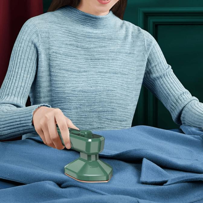 Compact Steam Iron for Effortless Garment Care