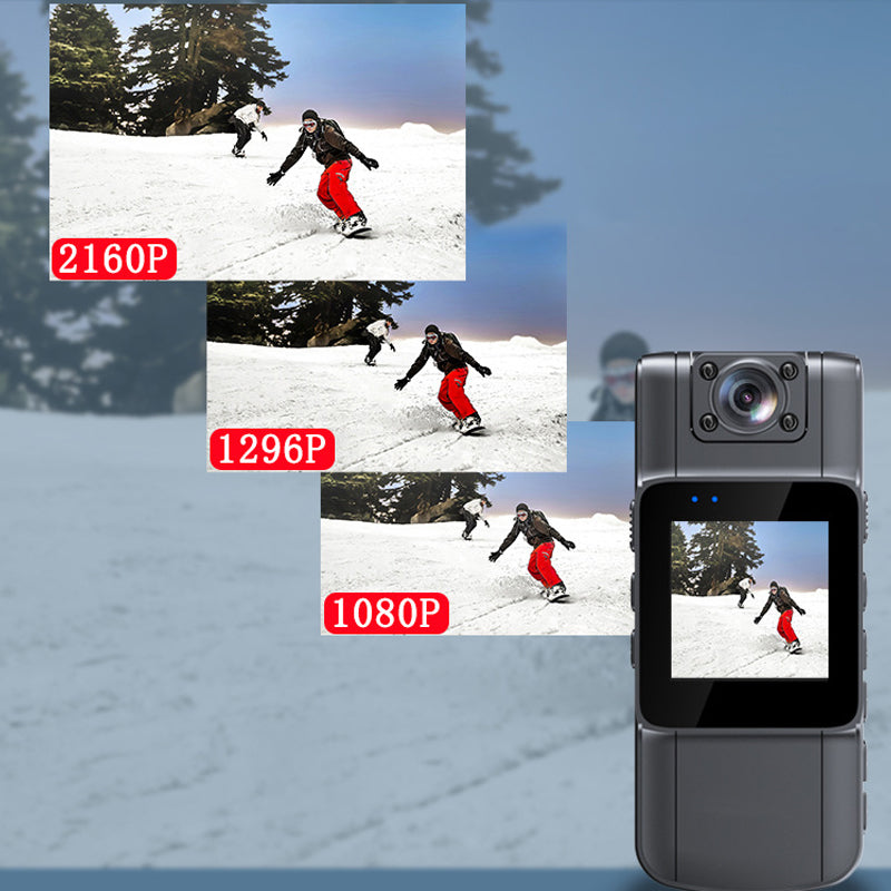 Compact High-Definition Action Camera for Cycling Adventures