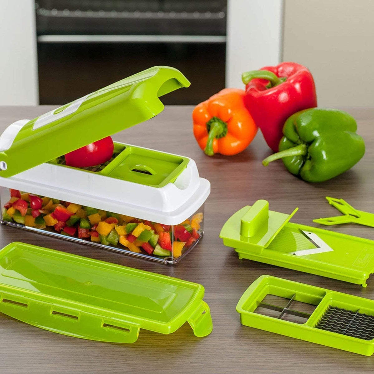 All-in-One Vegetable Chopper – Effortlessly Slice and Dice