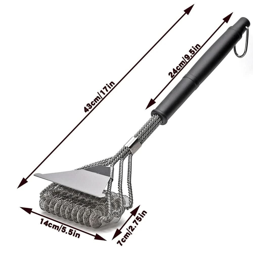Stainless Steel Grill Master Brush for Effortless Cleaning