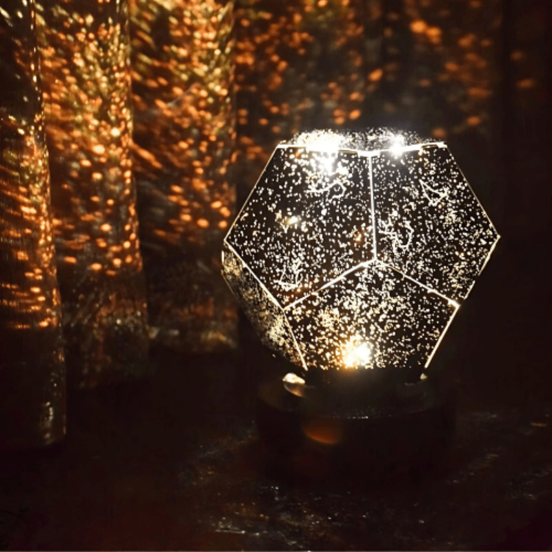 Starry Night Projector with Adjustable Brightness and USB Power