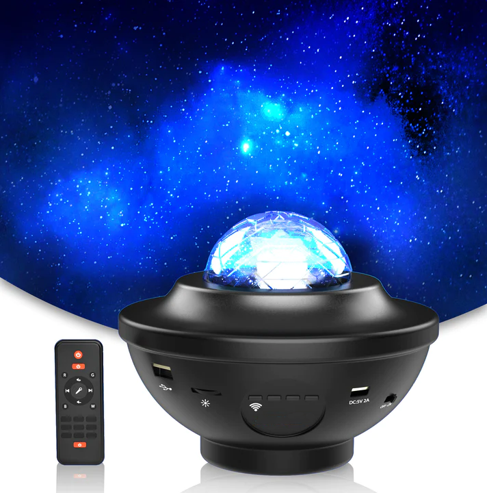 Celestial Dream Projector | Versatile LED Light & Sound Oasis