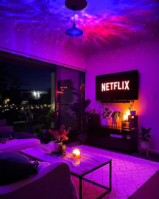 Celestial Dream Projector | Versatile LED Light & Sound Oasis