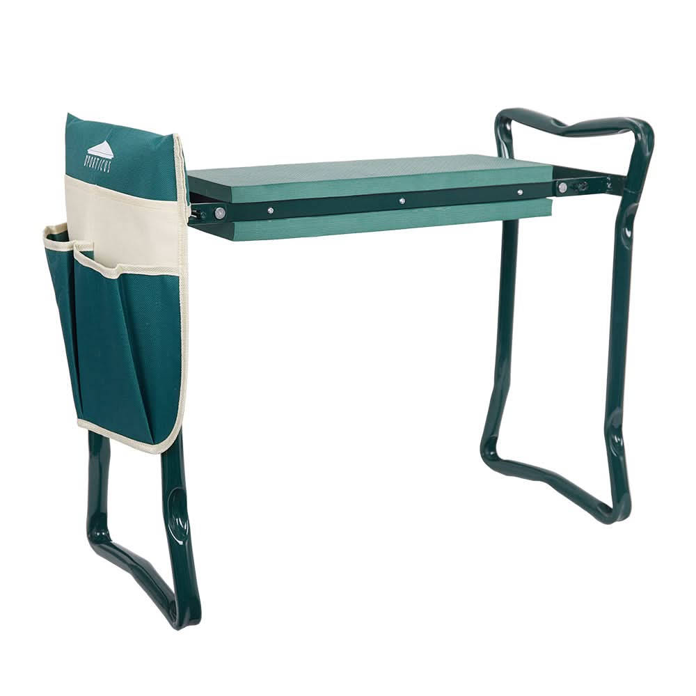 GardenEase - Versatile Seat and Knee Pad with Storage for Effortless Gardening