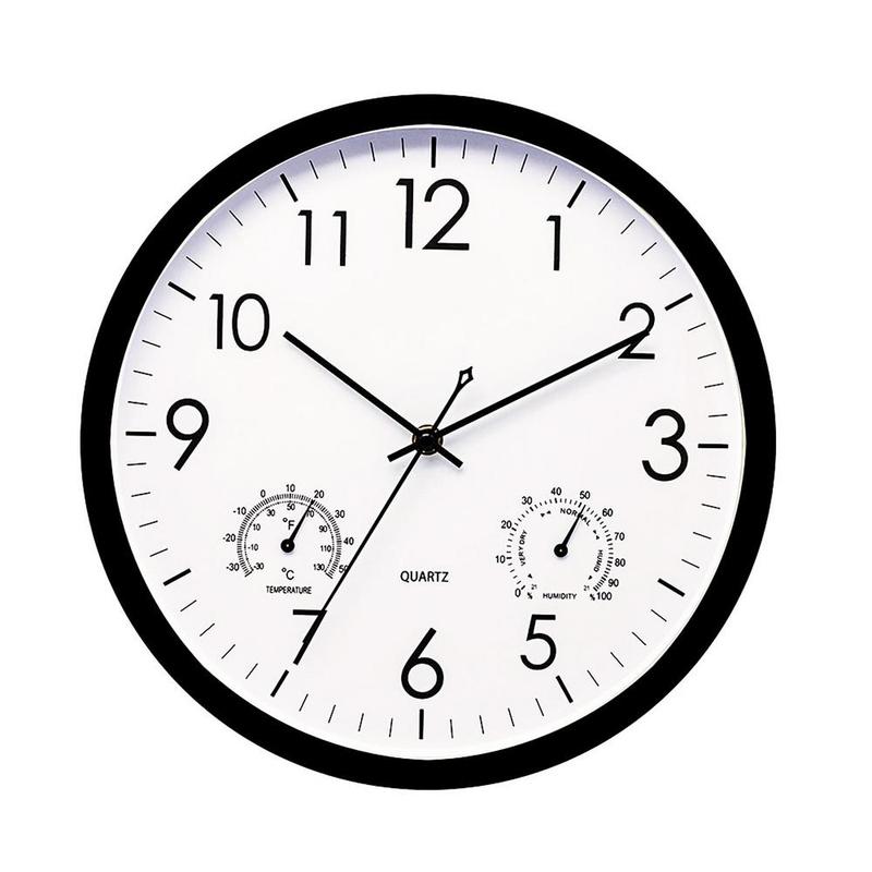 Stylish Outdoor Clock with Weather Meter for Your Garden