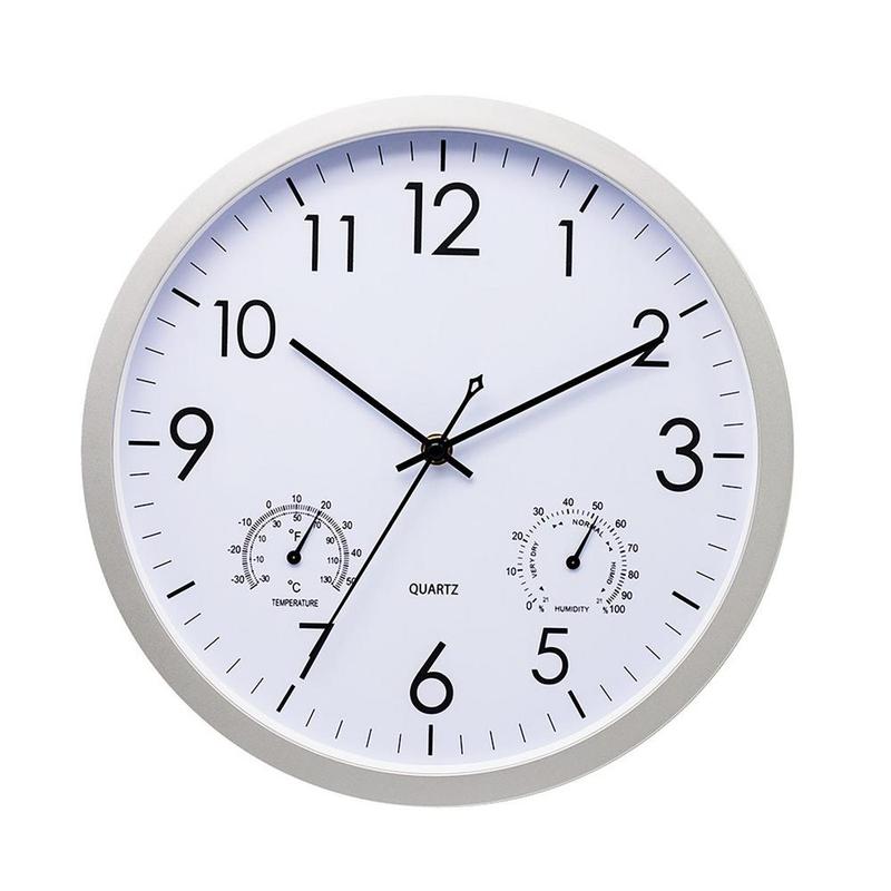 Stylish Outdoor Clock with Weather Meter for Your Garden