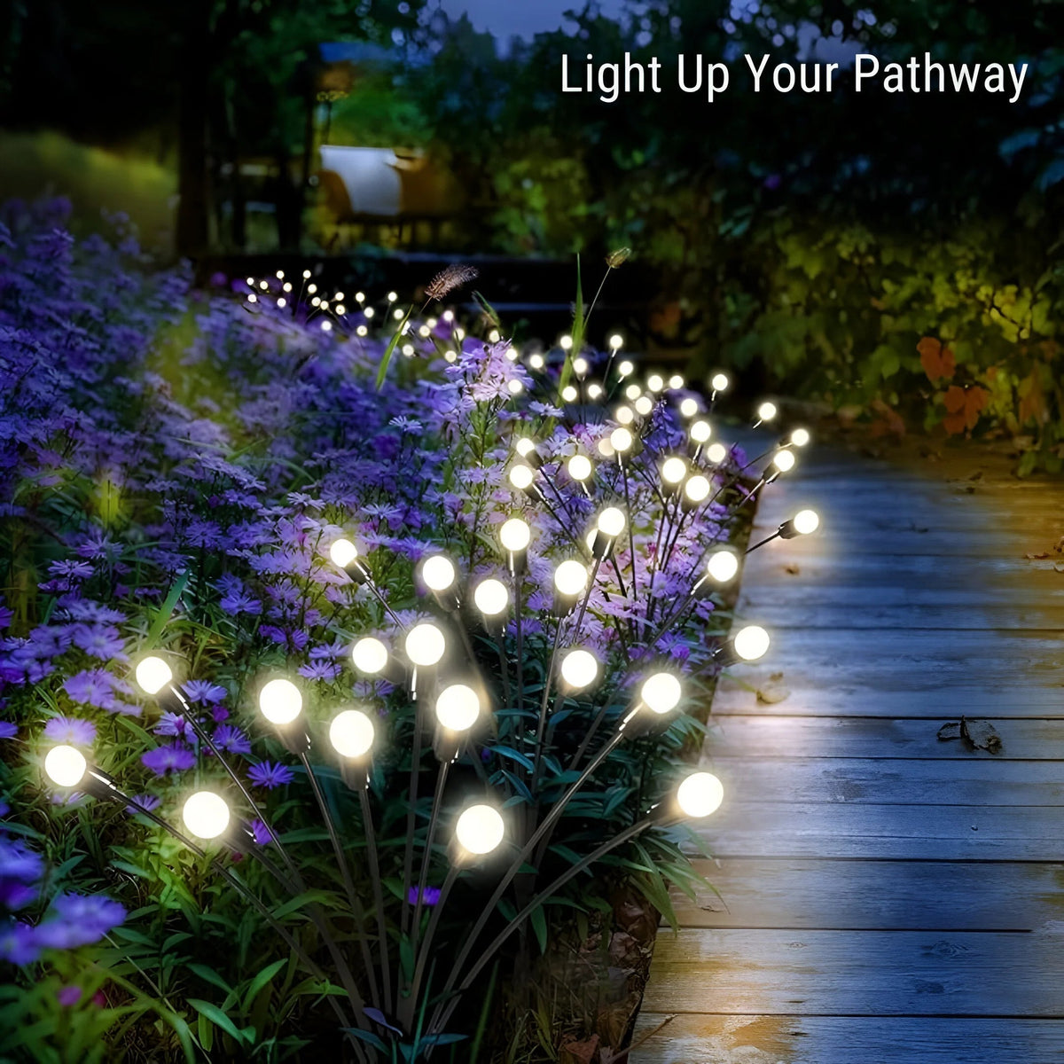 Twilight Twirl | Solar Garden Lights with Automatic Activation