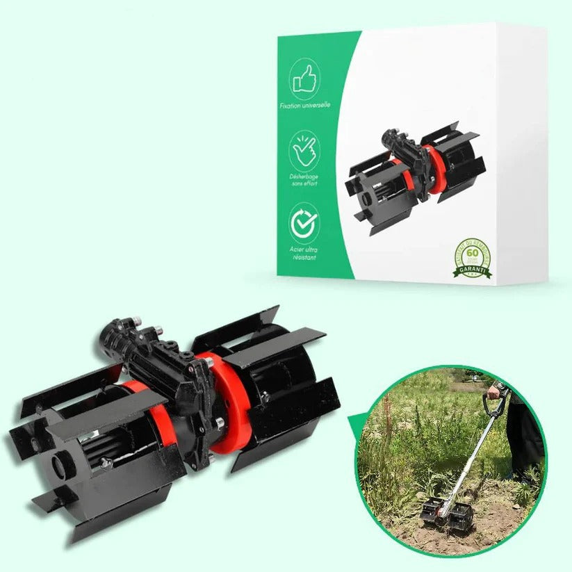 EcoWeed Eliminator | Versatile Weeding Wheel for Quick Garden Care