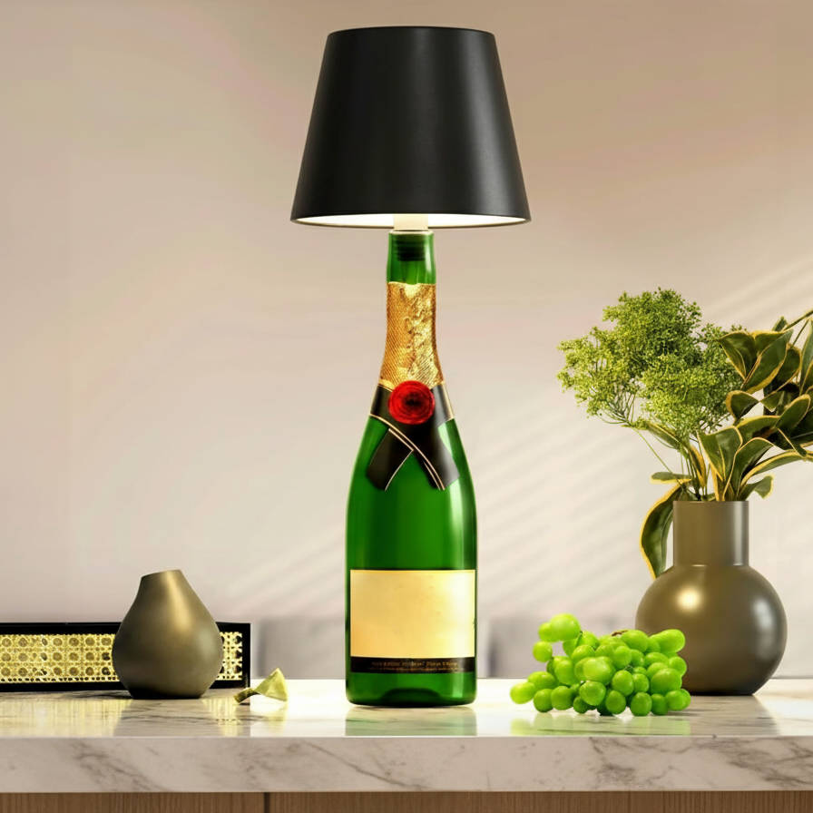 Elegant Wireless Wine Bottle Light