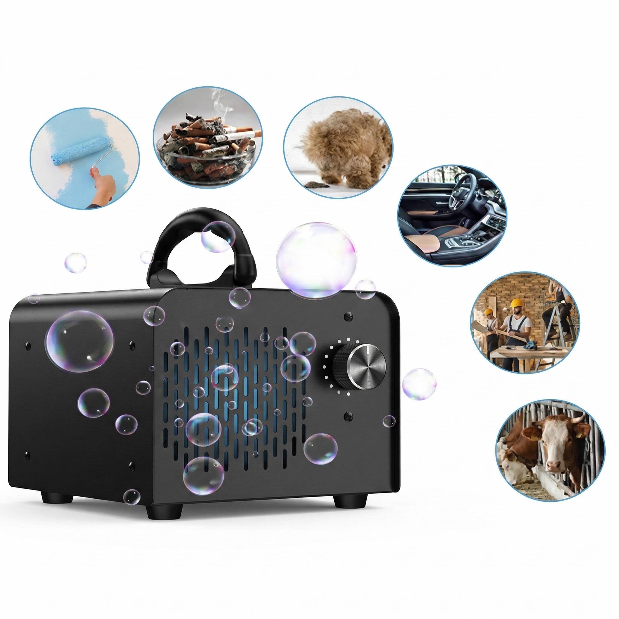 OdorAway Pro Ozone Generator – Powerful Odor Eliminator for Large Spaces