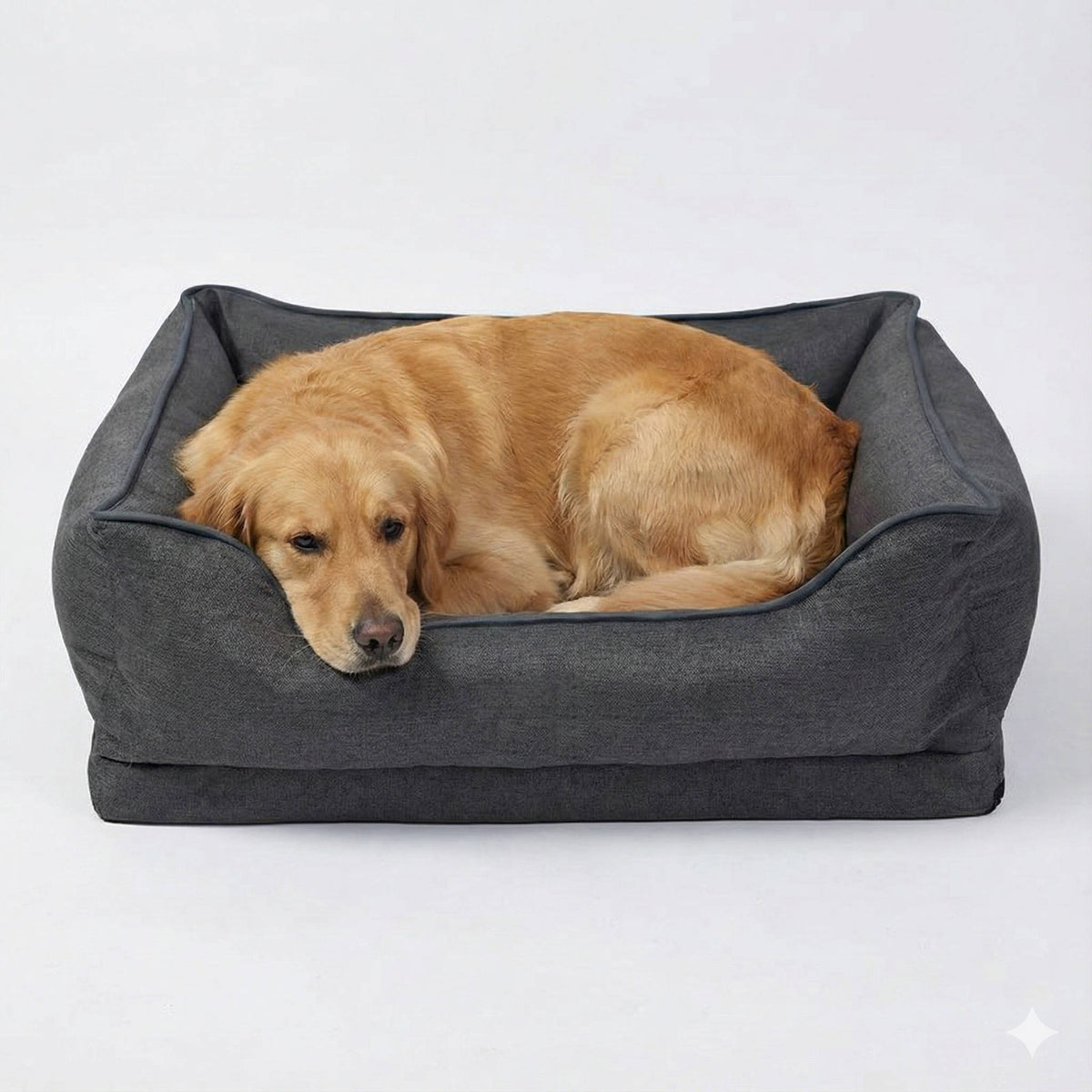 Secure Comfort Car Dog Bed for Back Seat Travel