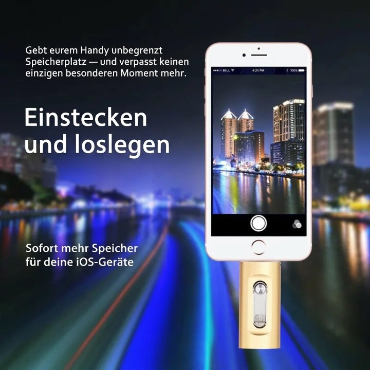 Versatile Tri-Connector USB Drive for All Your Devices