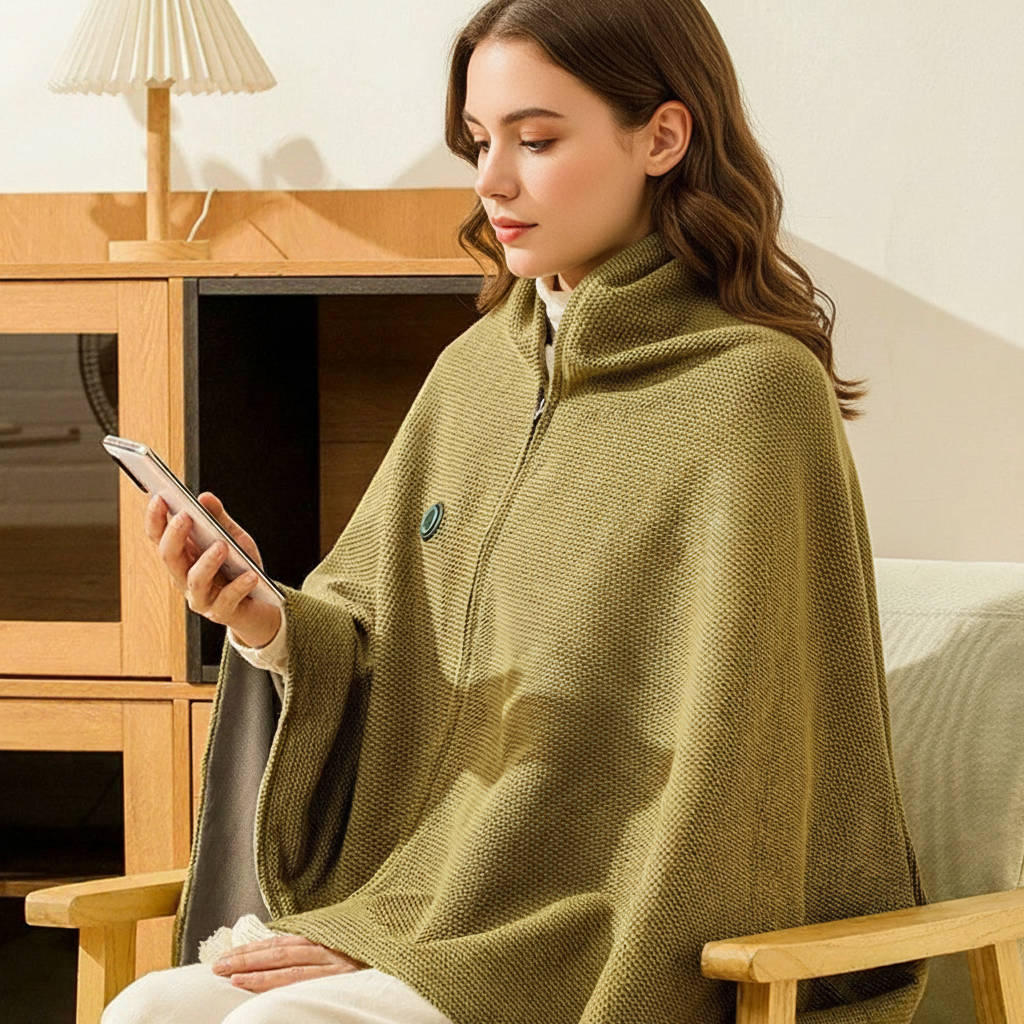 Cozy Comfort Heated Wrap Blanket