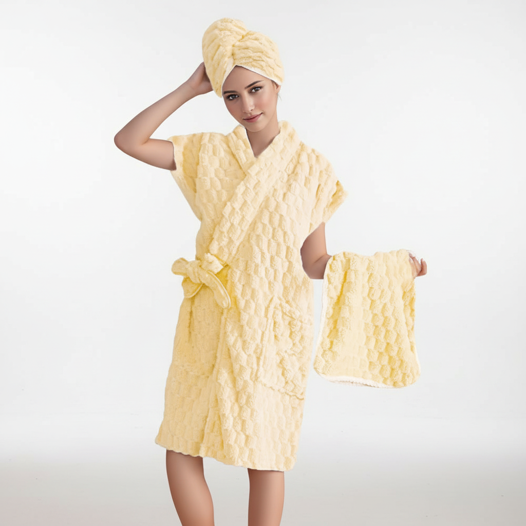 Comfortable Wellness Bundle - Soft Bathrobe