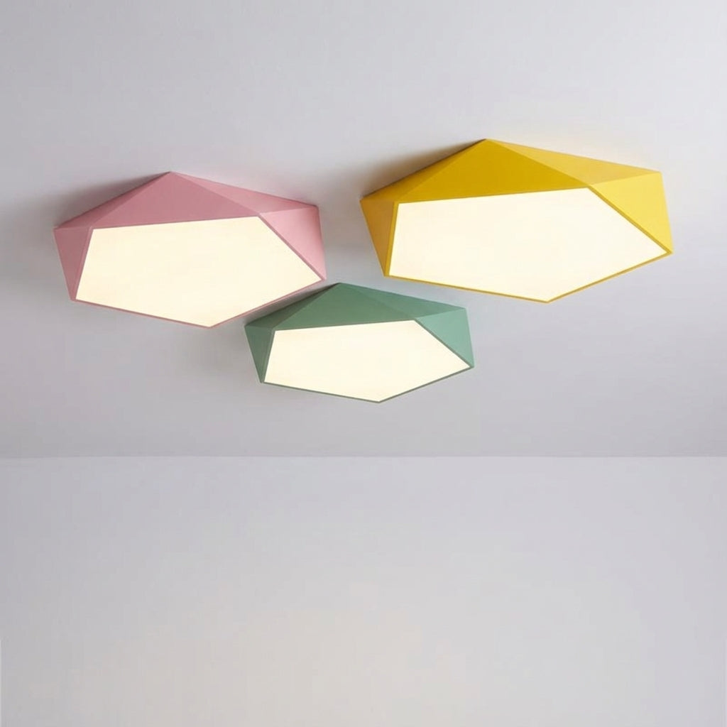 Modern Geometric Ceiling Light Fixture