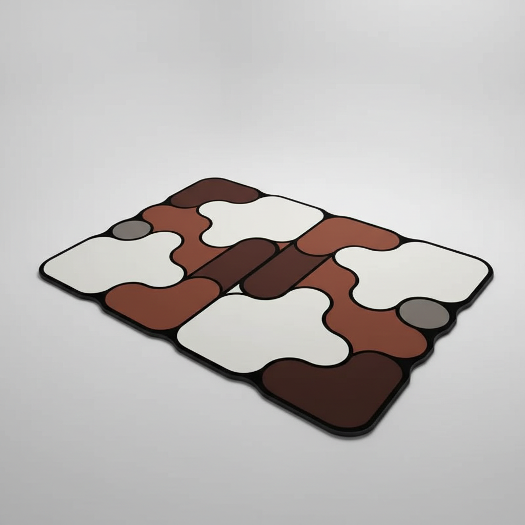 Soft Knit Bath Rug - Diatom-Infused Material