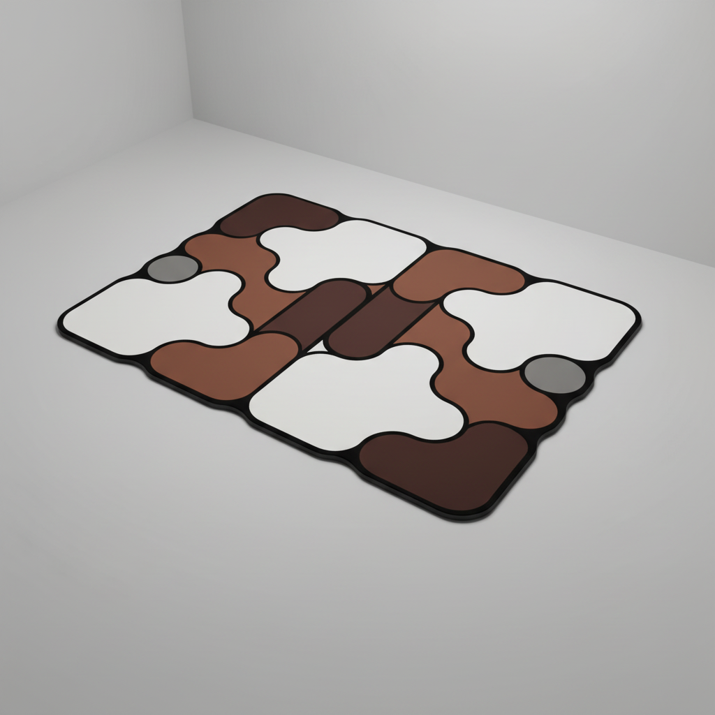 Soft Knit Bath Rug - Diatom-Infused Material