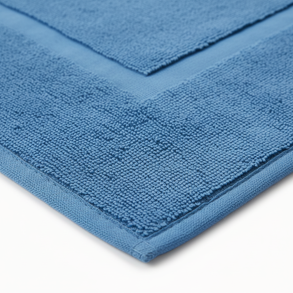 Soft Cotton Bath Mat - Machine Washable