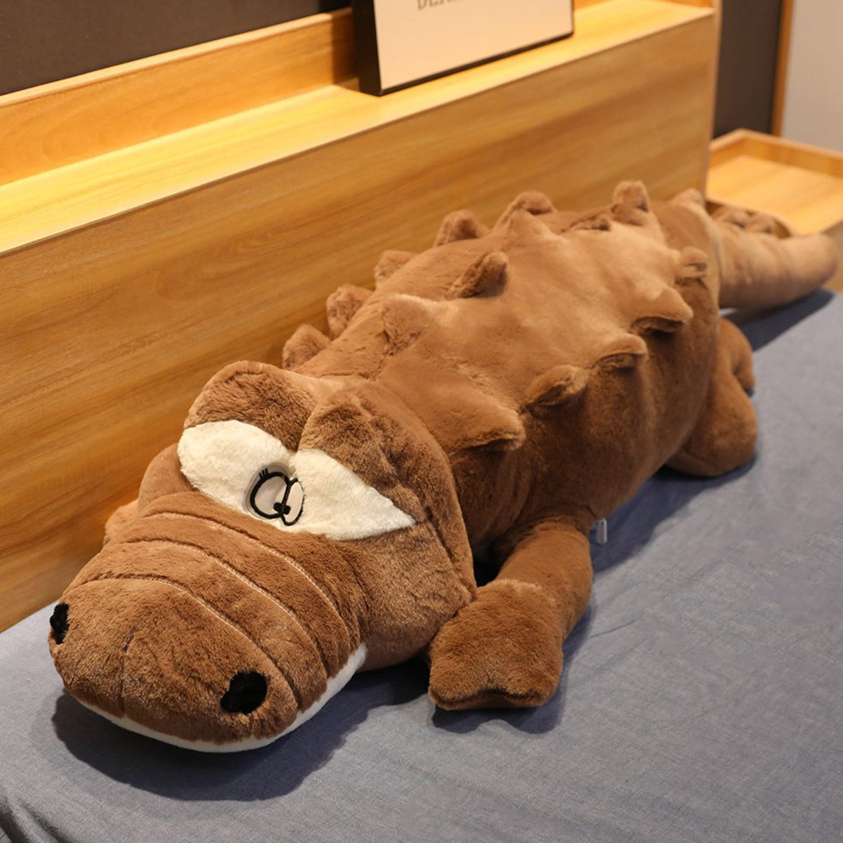 Extra-Large Alligator Cuddle Buddy | Safe and Cozy Plush Toy