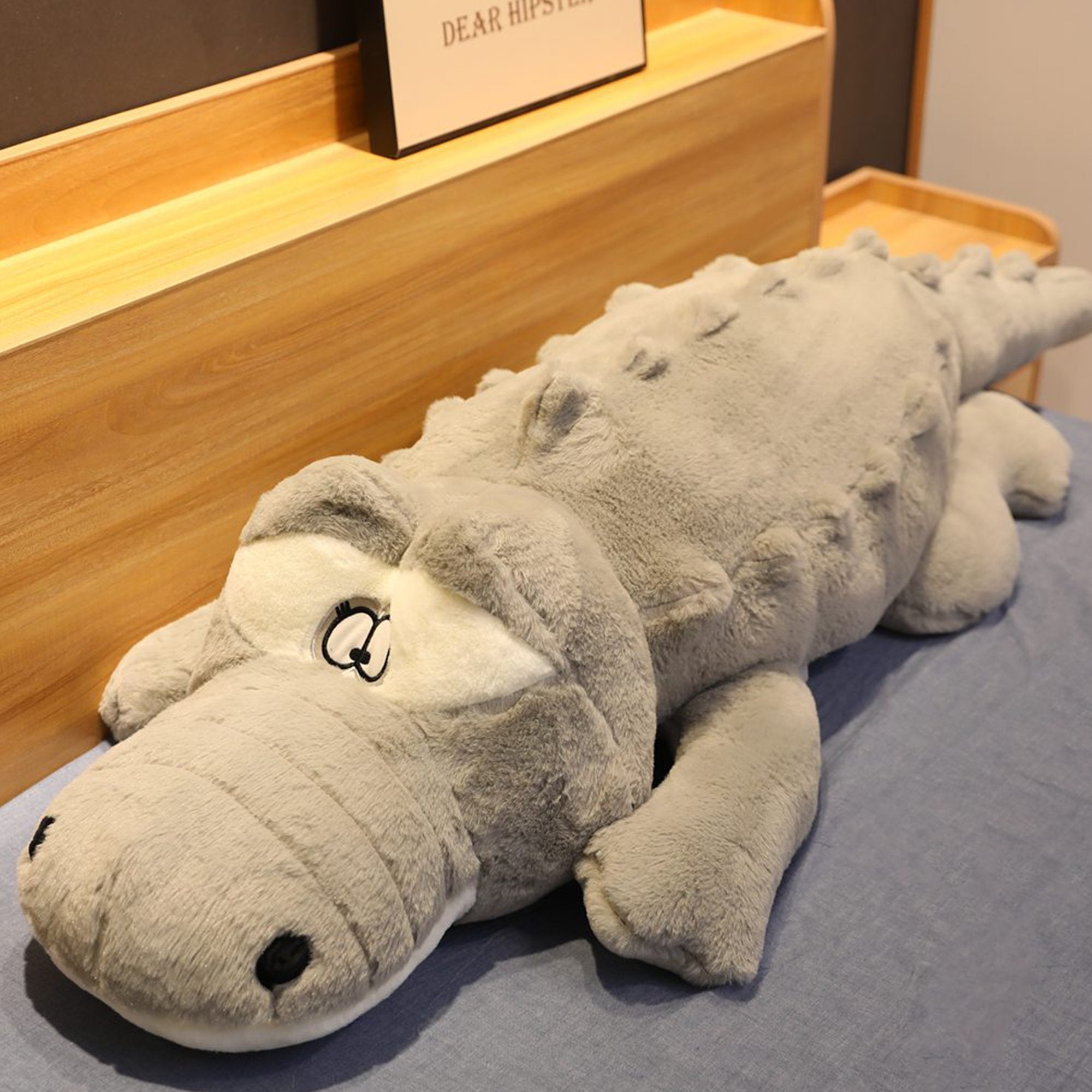 Extra-Large Alligator Cuddle Buddy | Safe and Cozy Plush Toy