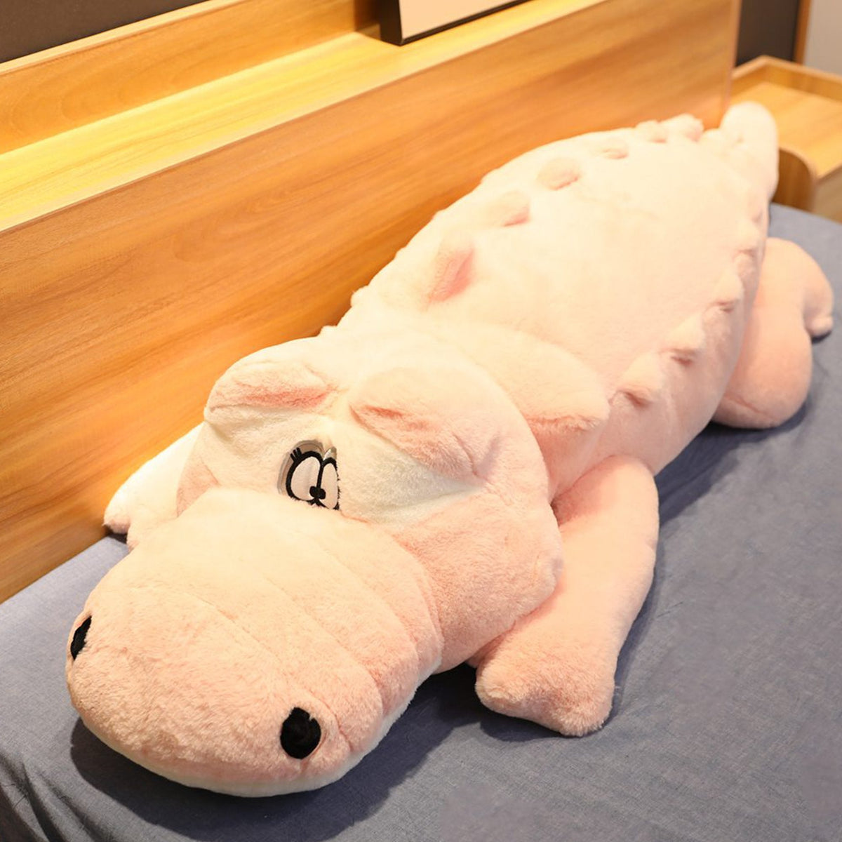 Extra-Large Alligator Cuddle Buddy | Safe and Cozy Plush Toy