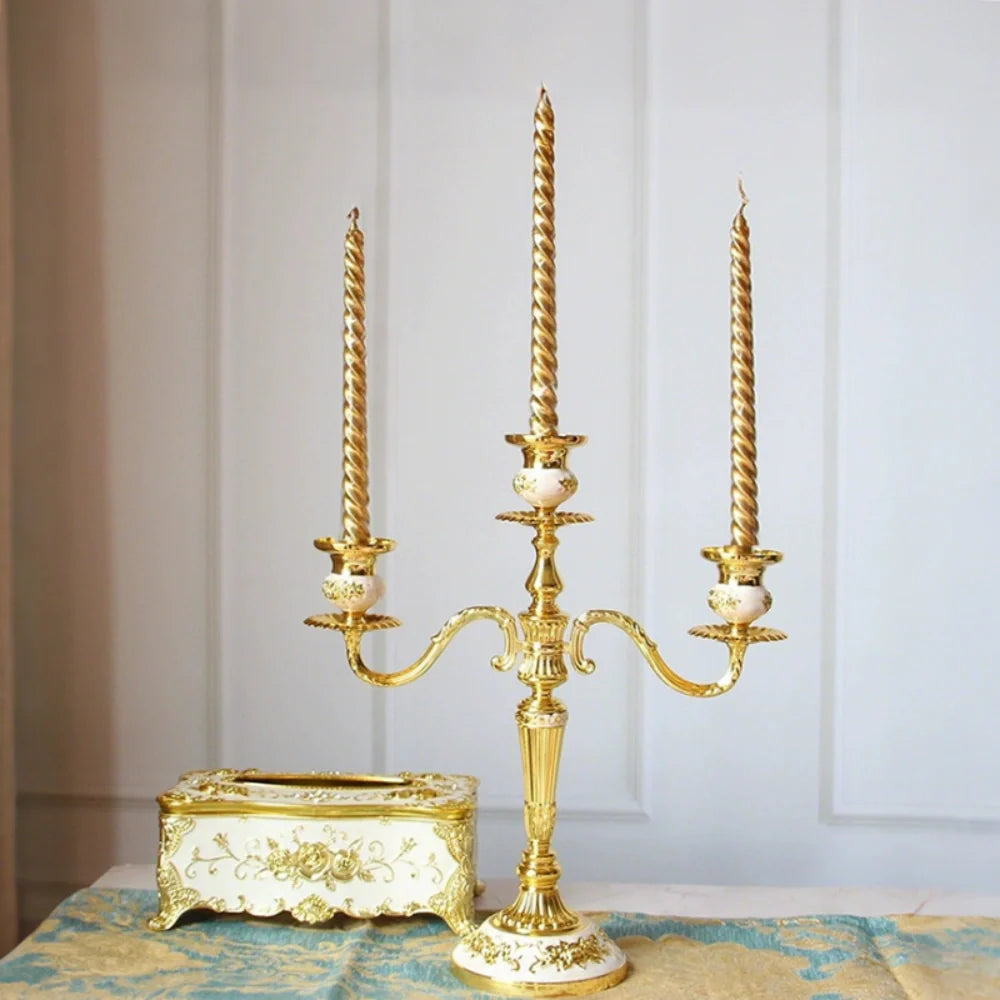 LuxeCandlelight | Exquisite European Candelabra for Taper Candles