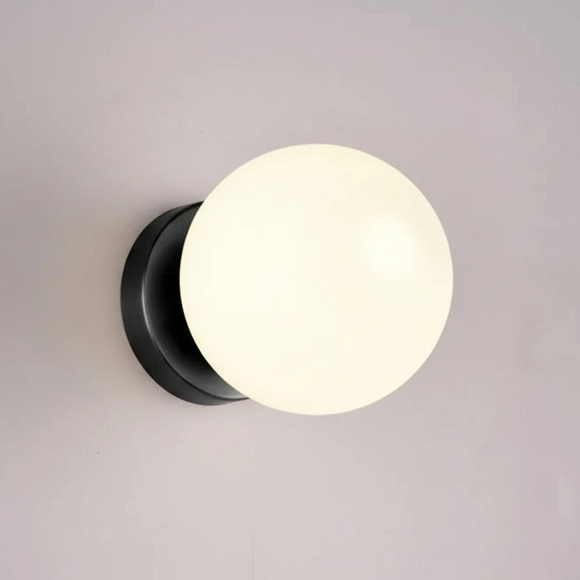 Elegant Globe LED Wall Sconce for Modern Interiors