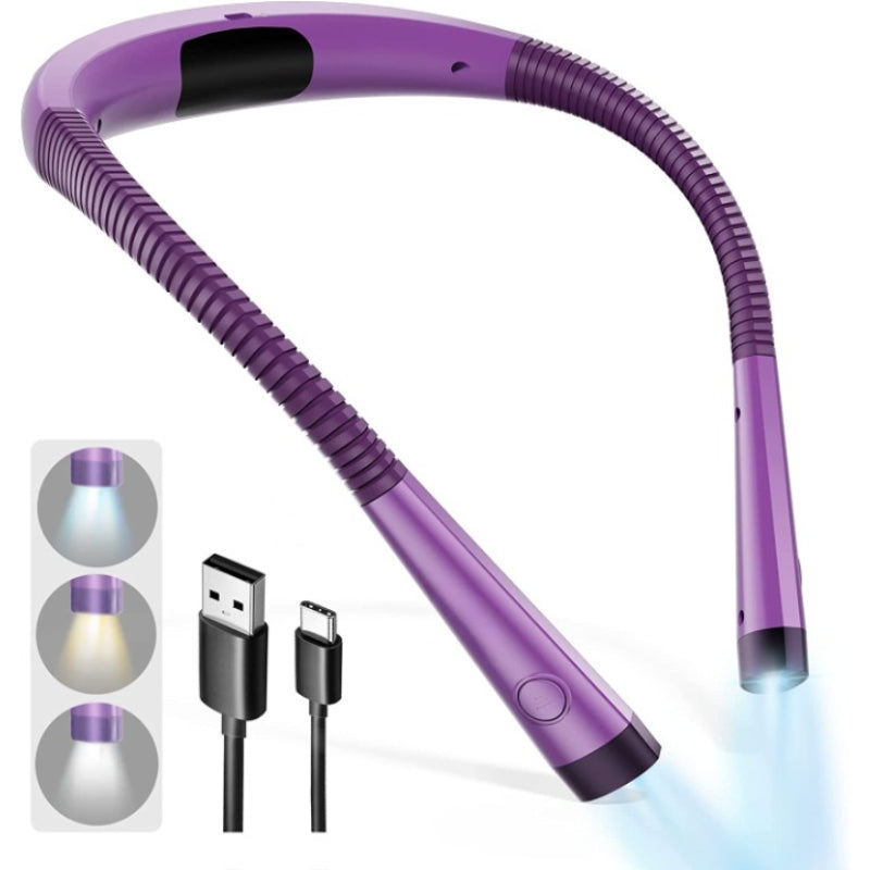 EnlightenMe | Adjustable LED Neck Light for Reading & Crafts