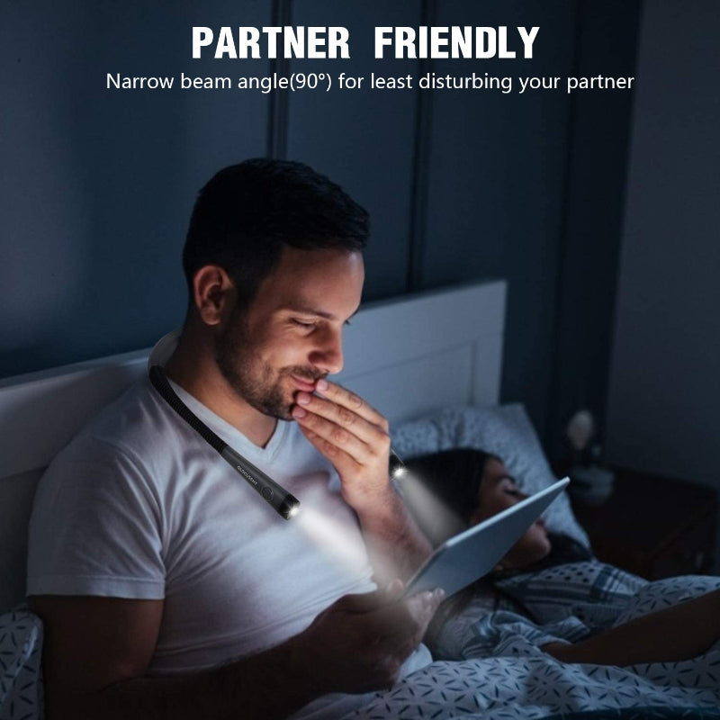 EnlightenMe | Adjustable LED Neck Light for Reading & Crafts