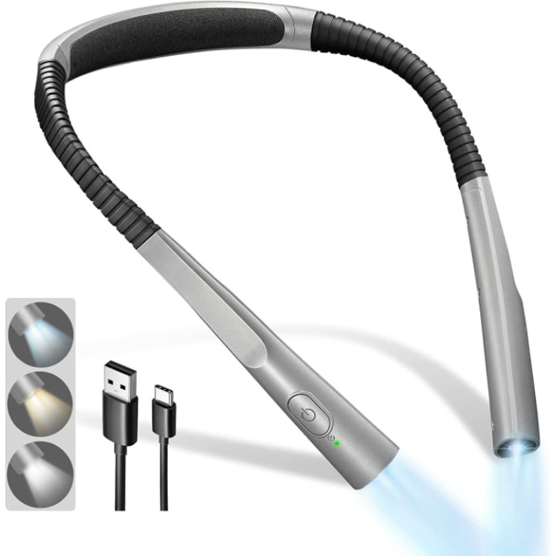 EnlightenMe | Adjustable LED Neck Light for Reading & Crafts