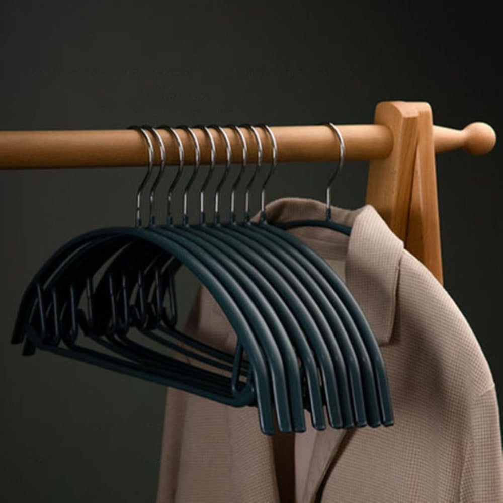 SleekEase | Premium Soft-Touch Clothes Hangers for a Neat Closet