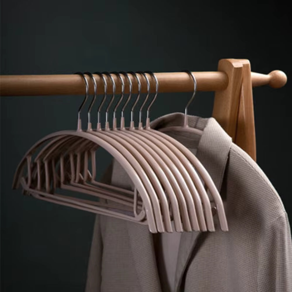 SleekEase | Premium Soft-Touch Clothes Hangers for a Neat Closet