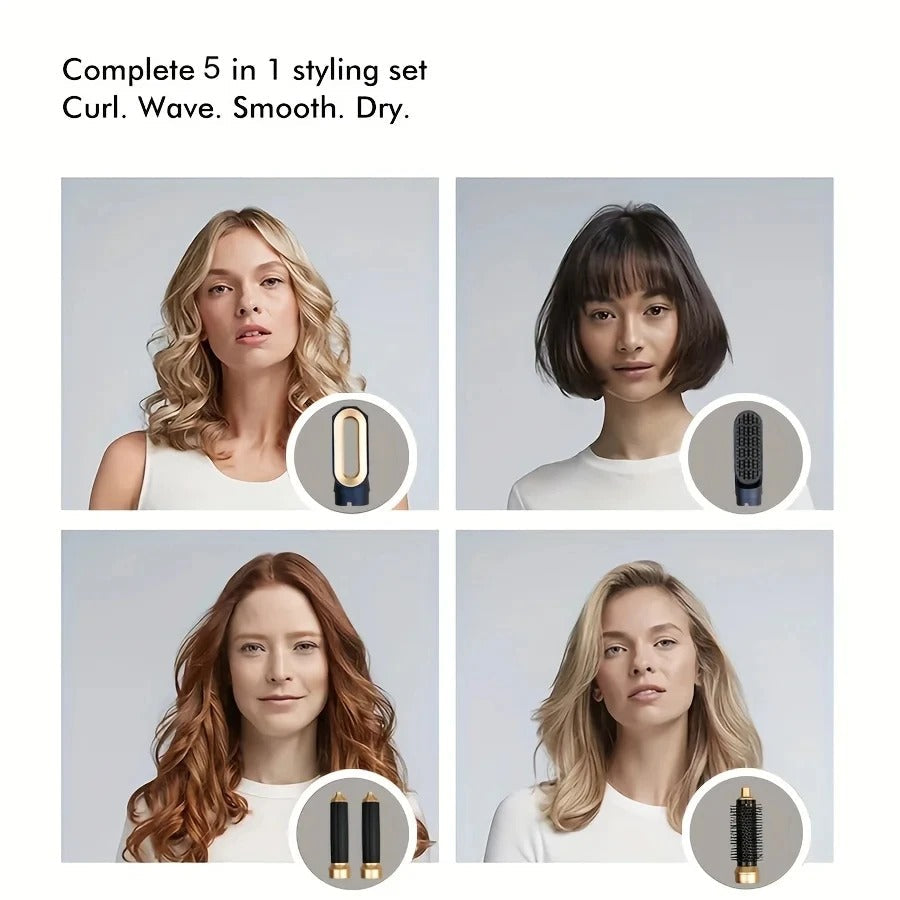 StyleMaster 5-in-1 Hot Air Brush for Smooth, Gorgeous Hair