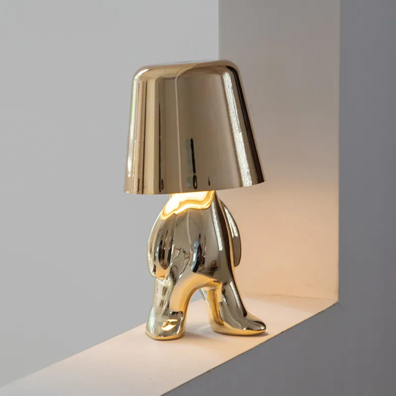 LumiGlow | Rechargeable LED Table Lamp with Adjustable Brightness