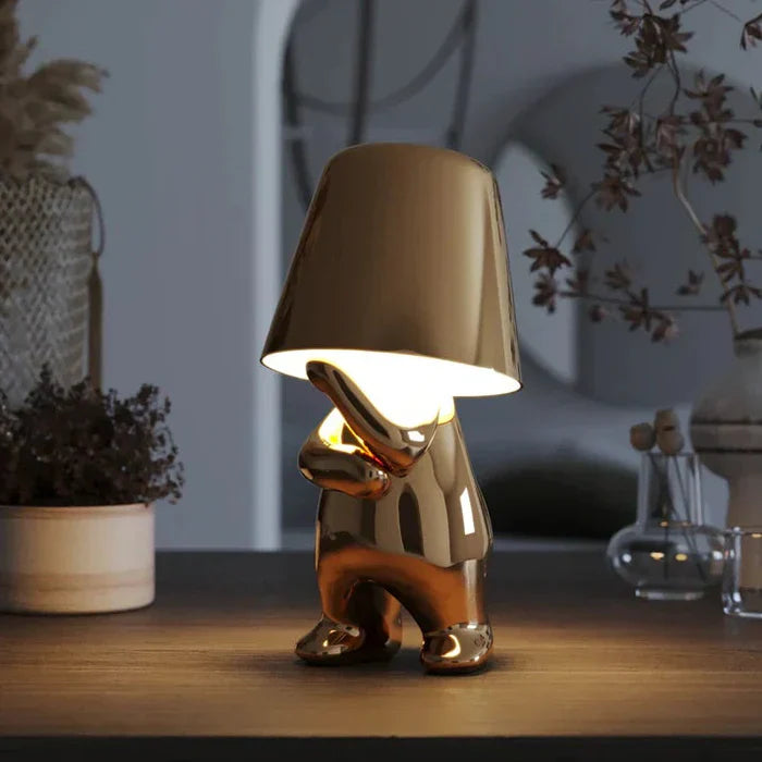 LumiGlow | Rechargeable LED Table Lamp with Adjustable Brightness