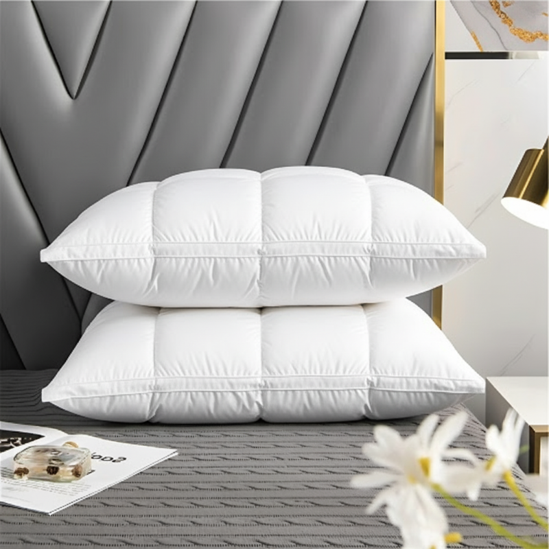 Luxurious Down-Blend Pillow for Ultimate Comfort