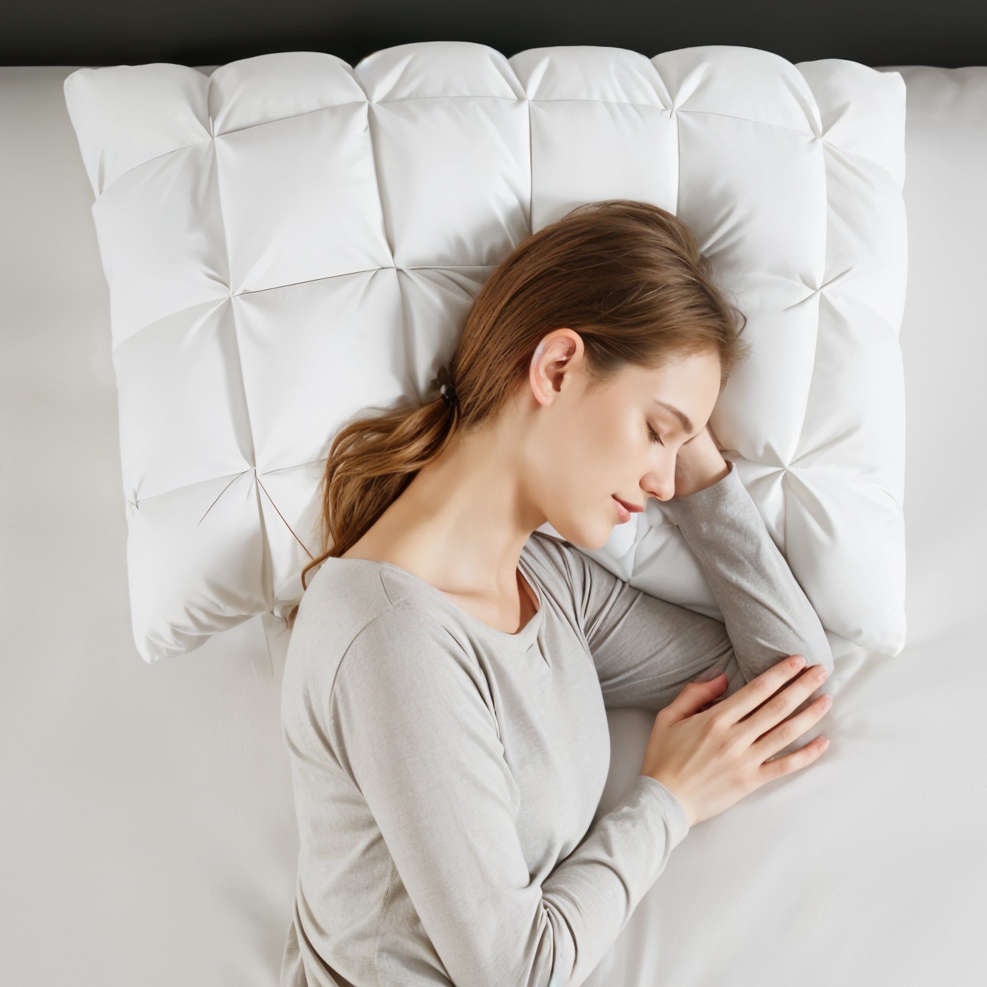 Plush Comfort Pillow with Premium Fill – Perfect for Every Sleeper