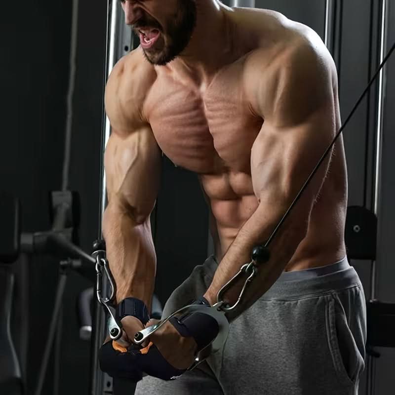 PowerGrip - Enhanced Weightlifting Gloves with Supportive Wrist Strap
