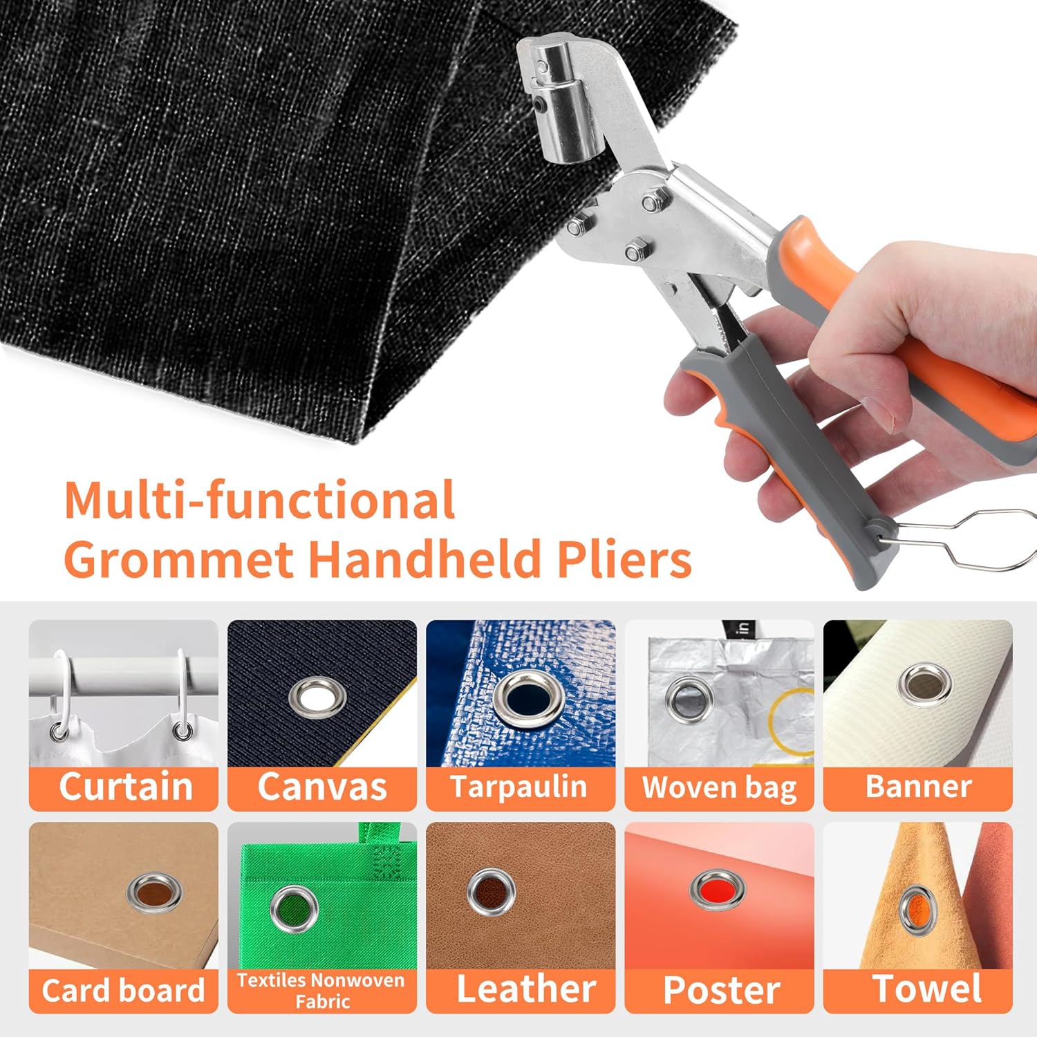 Ultimate Grommet Installation Kit | Heavy-Duty Tool with Double Leverage