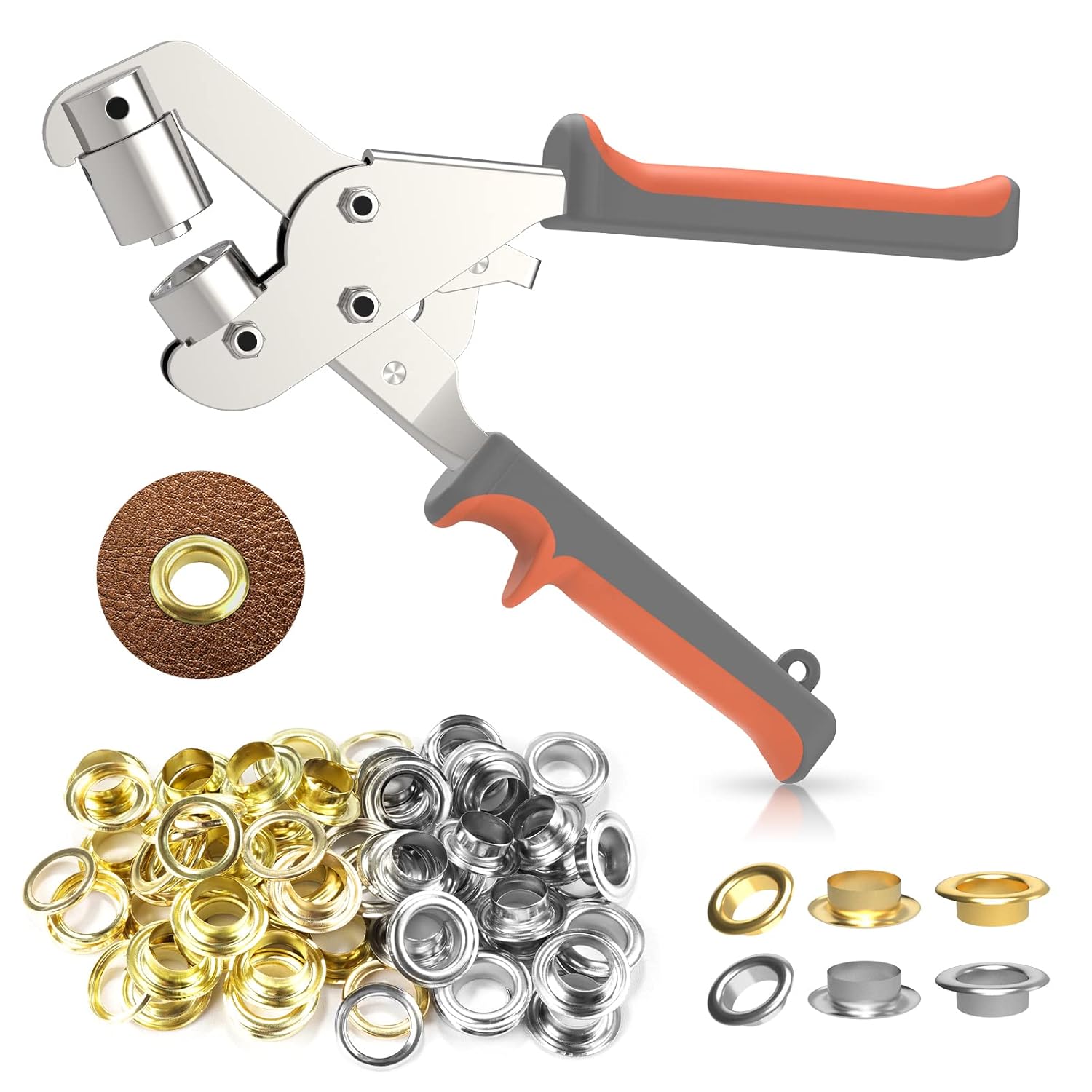 Ultimate Grommet Installation Kit | Heavy-Duty Tool with Double Leverage