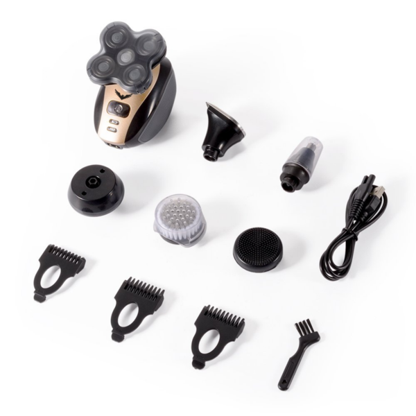 SmoothGlide | 5D Rotary Shaver with All-in-One Grooming Kit