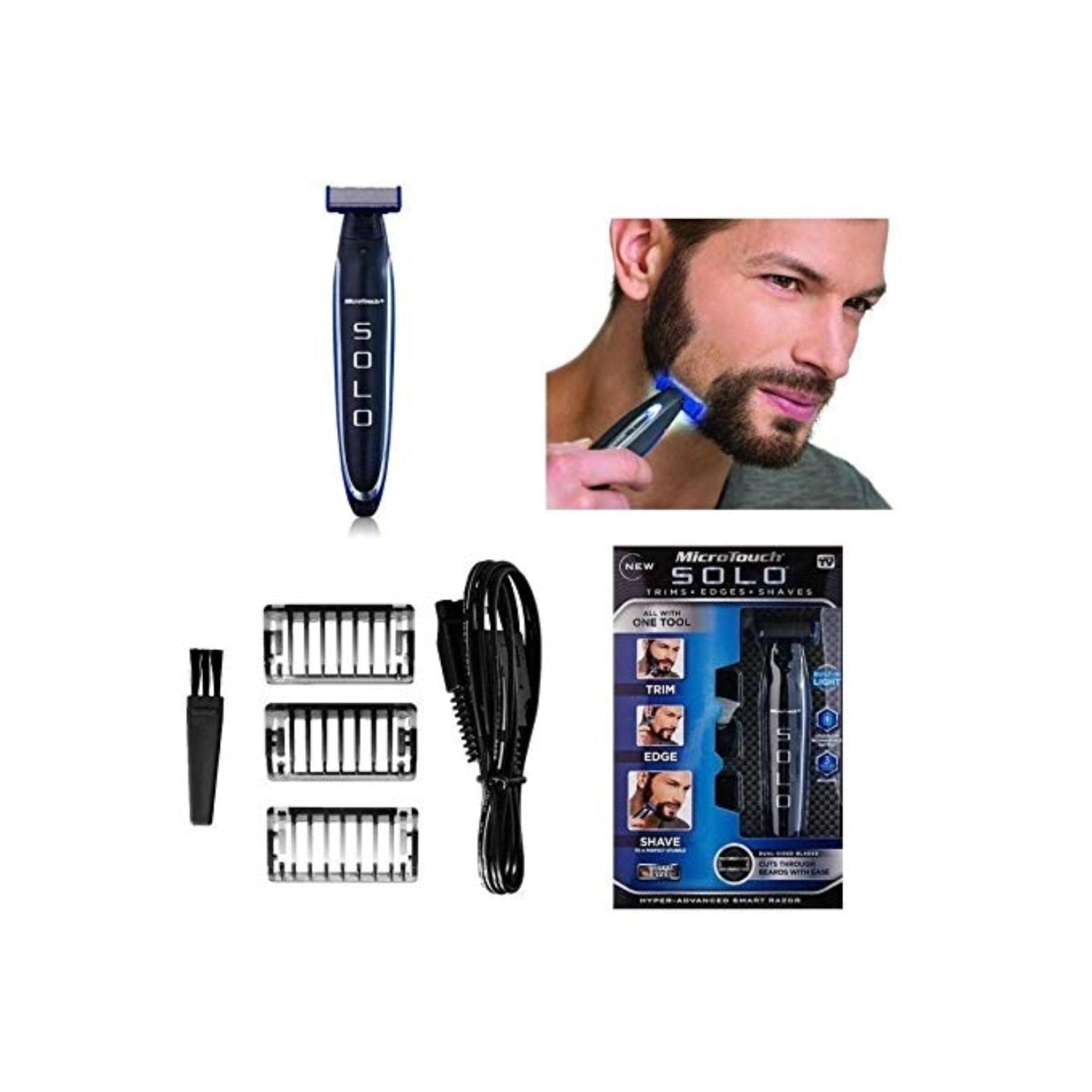 Precision Groomer Pro | Ergonomic Rechargeable Grooming Tool
