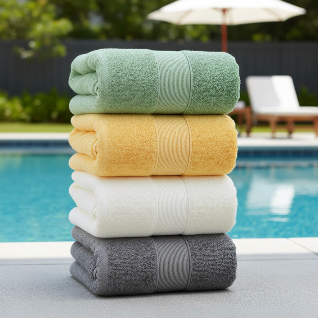Extra Large Colorful Bath Towel