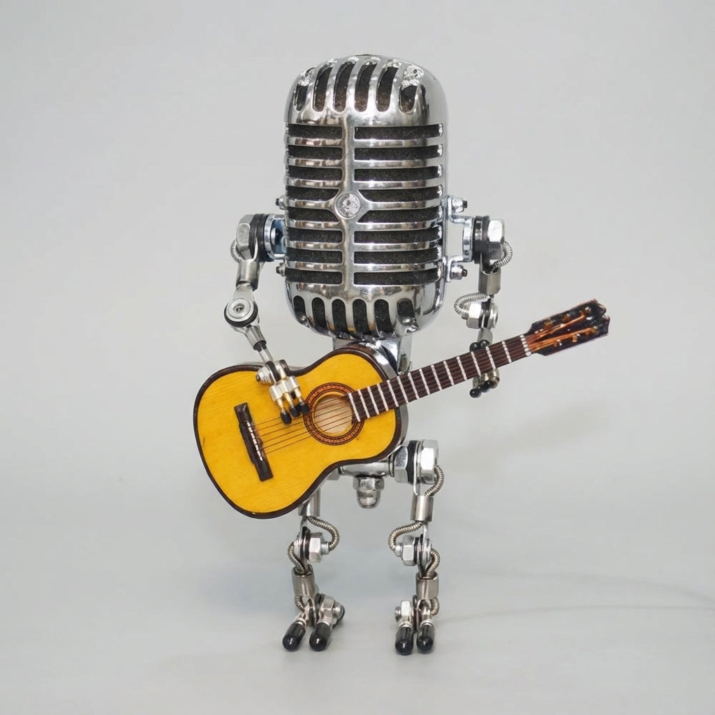 Guitar-Inspired Table Lamp – Strum Light