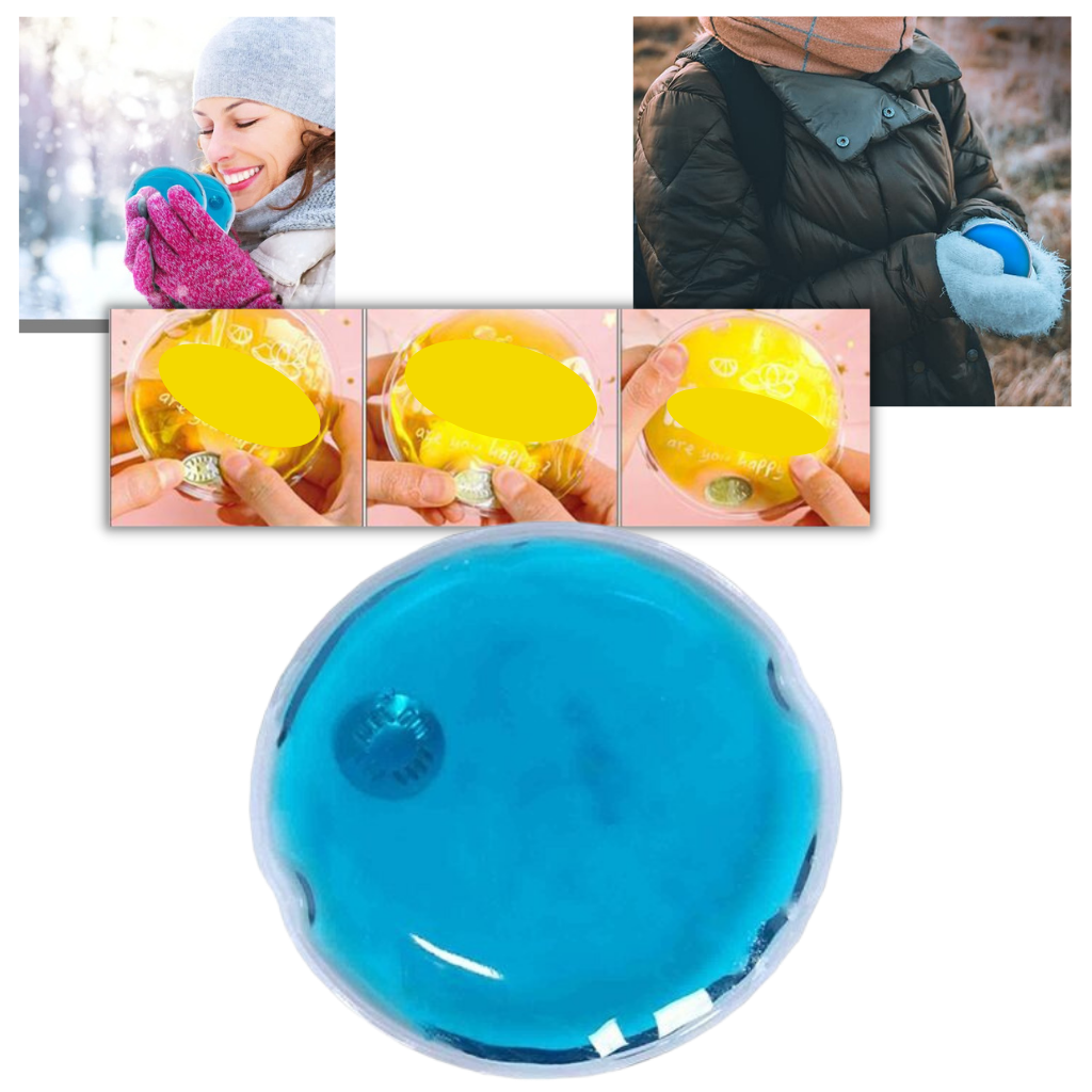 Eco-Friendly Reusable Hand Warmer for Instant Comfort