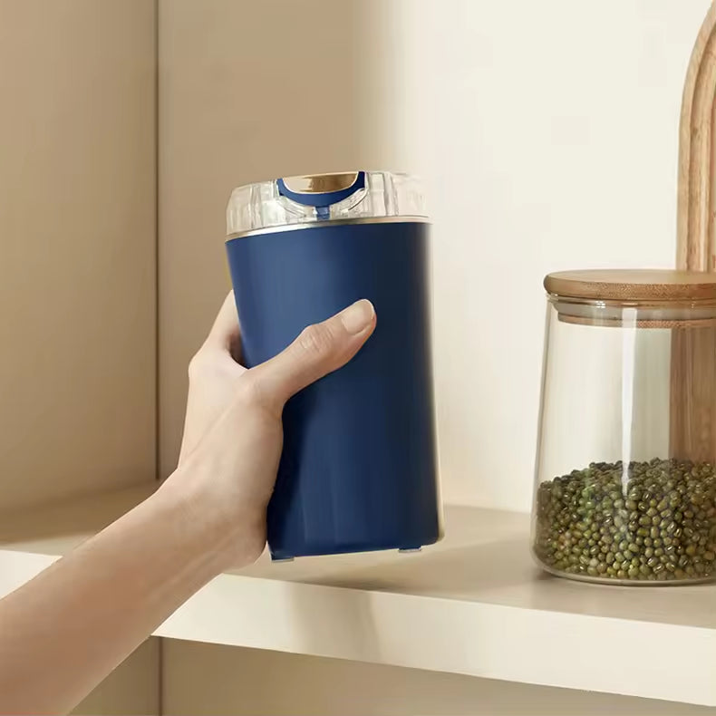 Compact Electric Spice & Coffee Grinder for Fresh Ingredients