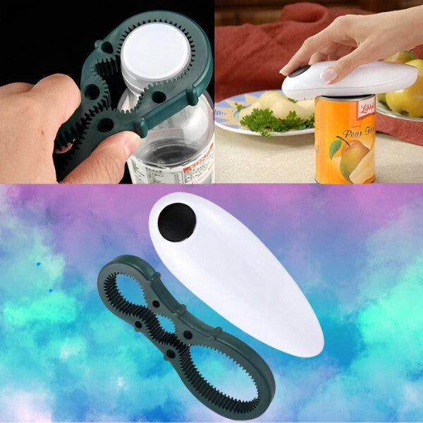 Smart One-Touch Can and Bottle Opener for Effortless Use